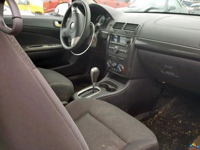 1G2AL15F577278820 - 2007 PONTIAC G5 RED photo 5
