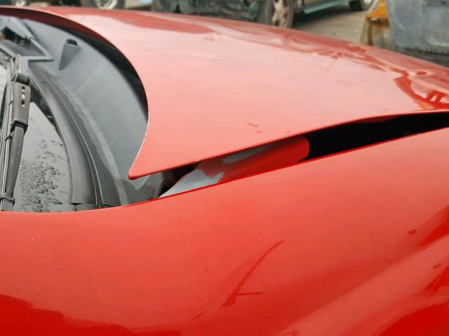 1G2AL15F577278820 - 2007 PONTIAC G5 RED photo 9