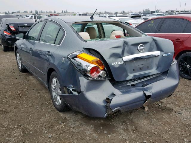 1N4CL2AP6BC102938 - 2011 NISSAN ALTIMA HYB BLUE photo 3