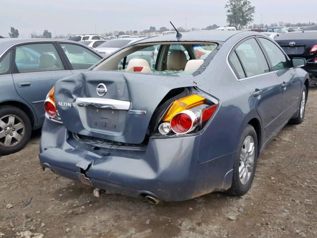 1N4CL2AP6BC102938 - 2011 NISSAN ALTIMA HYB BLUE photo 4