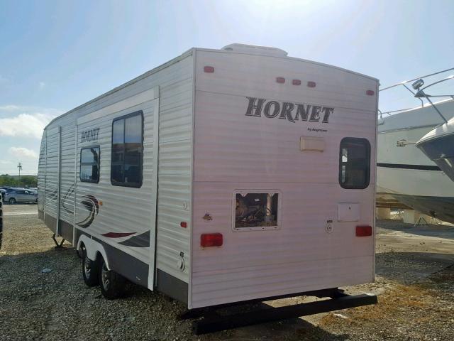 4YDT30R24B7201481 - 2011 KYST TV WHITE photo 3