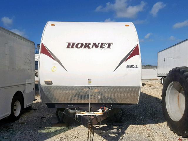 4YDT30R24B7201481 - 2011 KYST TV WHITE photo 9