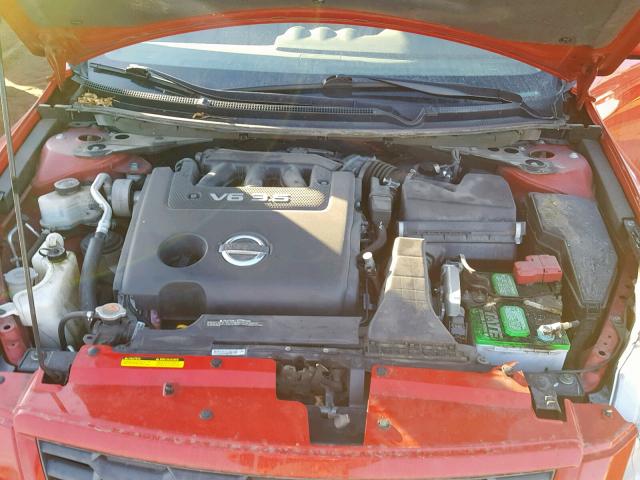 1N4BL24E88C137107 - 2008 NISSAN ALTIMA 3.5 RED photo 7