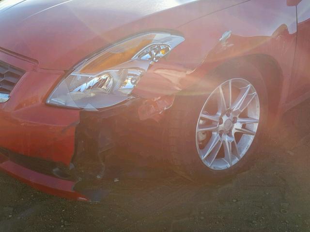 1N4BL24E88C137107 - 2008 NISSAN ALTIMA 3.5 RED photo 9