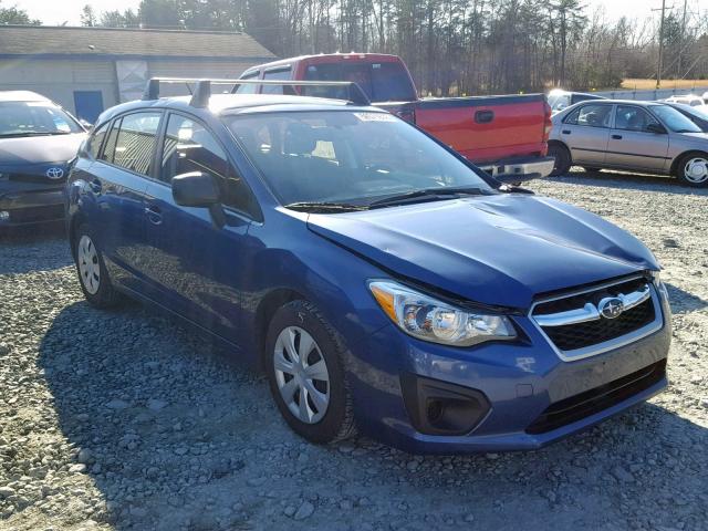 JF1GPAA69CG242757 - 2012 SUBARU IMPREZA BA BLUE photo 1