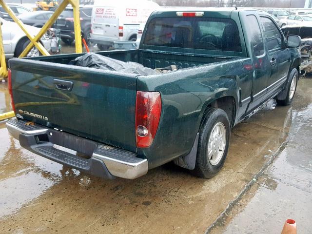 1GCCS198858180925 - 2005 CHEVROLET COLORADO GREEN photo 4