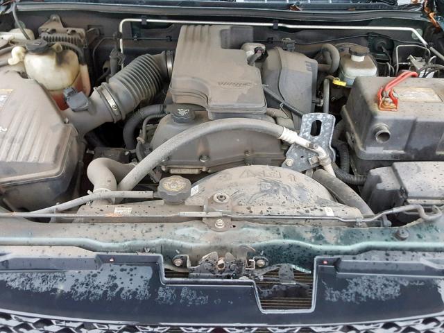 1GCCS198858180925 - 2005 CHEVROLET COLORADO GREEN photo 7