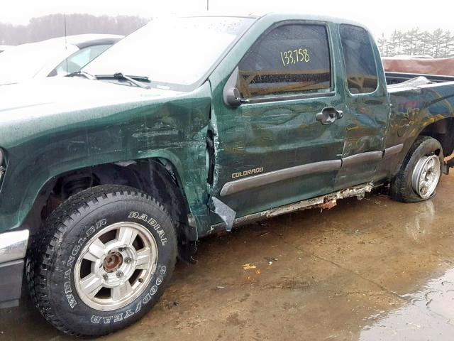 1GCCS198858180925 - 2005 CHEVROLET COLORADO GREEN photo 9