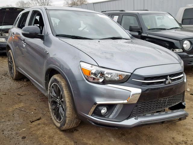 JA4AP3AU4JU016189 - 2018 MITSUBISHI OUTLANDER GRAY photo 1