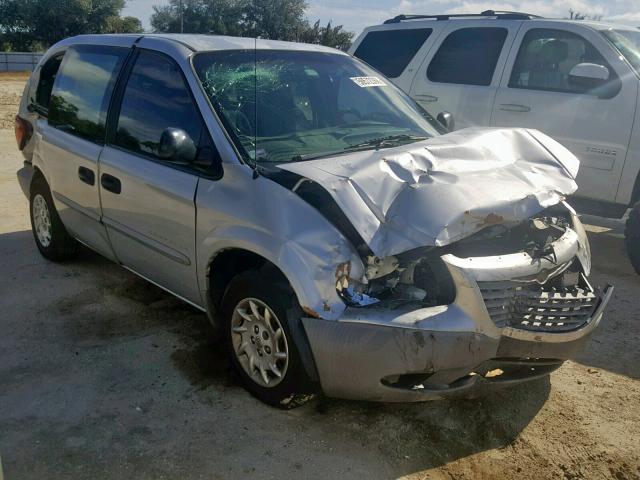 1C4GJ25B61B234859 - 2001 CHRYSLER VOYAGER SILVER photo 1