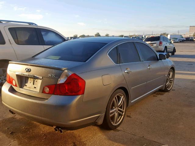 JNKAY01E47M301279 - 2007 INFINITI M35 BASE GRAY photo 4