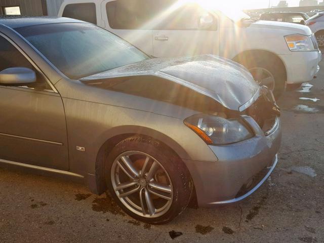 JNKAY01E47M301279 - 2007 INFINITI M35 BASE GRAY photo 9