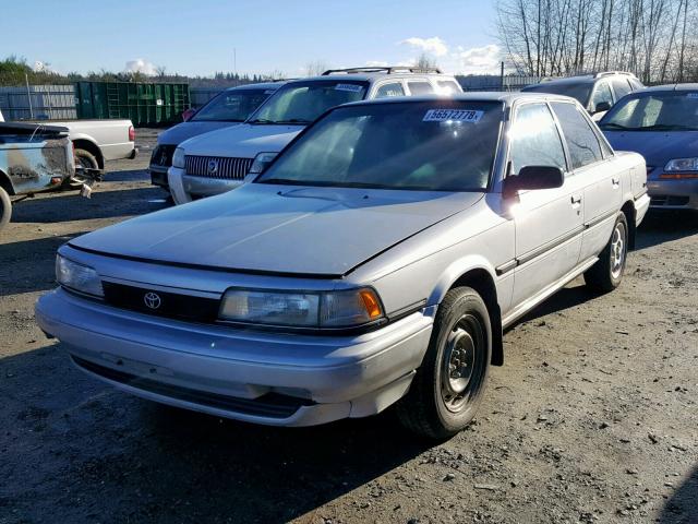 JT2SV21E9M3441218 - 1991 TOYOTA CAMRY DLX SILVER photo 2