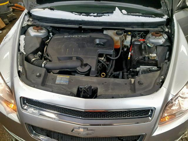 1G1ZC5E05AF189465 - 2010 CHEVROLET MALIBU 1LT SILVER photo 7