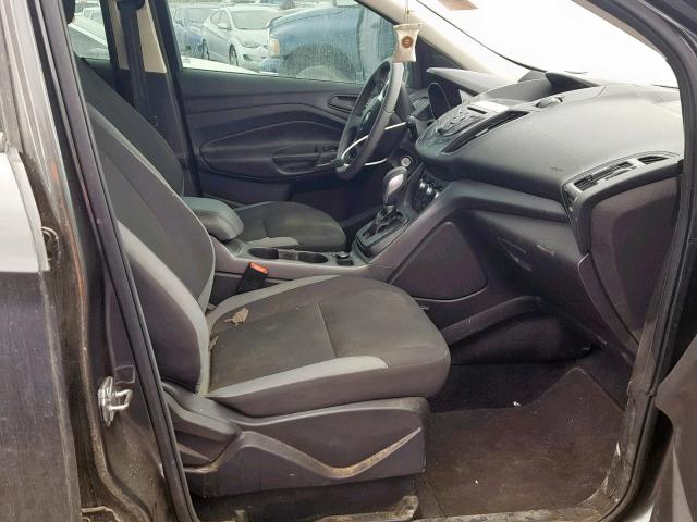 1FMCU0F75FUB62273 - 2015 FORD ESCAPE S GRAY photo 5