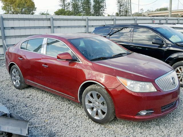 1G4GC5EG7AF285847 - 2010 BUICK LACROSSE C RED photo 1