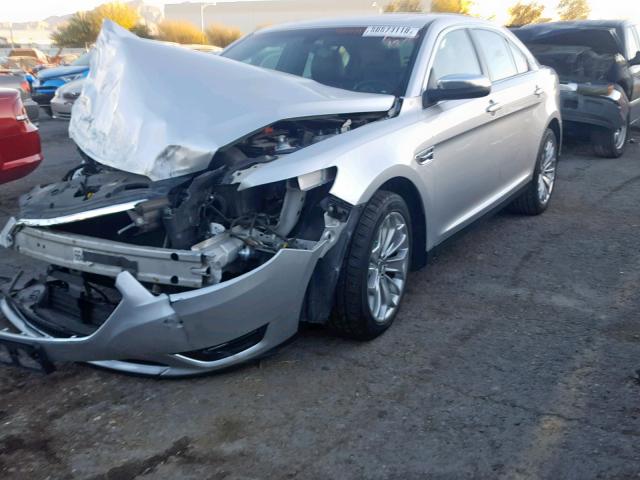 1FAHP2F83DG146645 - 2013 FORD TAURUS LIM WHITE photo 2