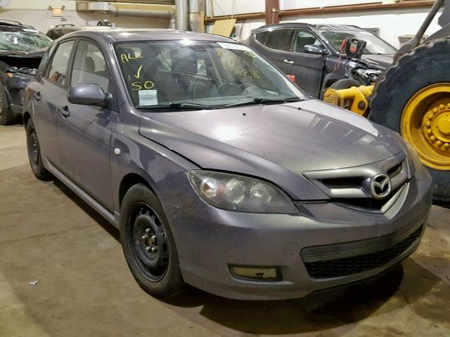 JM1BK343171693190 - 2007 MAZDA 3 HATCHBAC GRAY photo 1