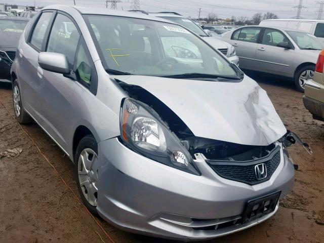 JHMGE8H31CS008855 - 2012 HONDA FIT SILVER photo 1