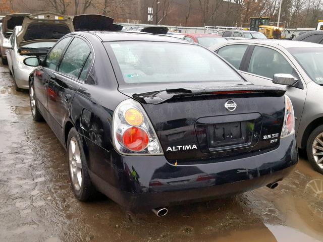 1N4BL11D82C105819 - 2002 NISSAN ALTIMA SE BLACK photo 3