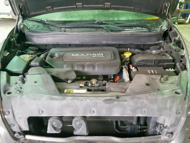 1C4PJMDB3FW735382 - 2015 JEEP CHEROKEE L GRAY photo 7