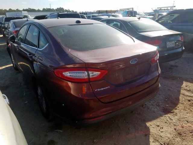 3FA6P0G71GR239338 - 2016 FORD FUSION S  photo 3