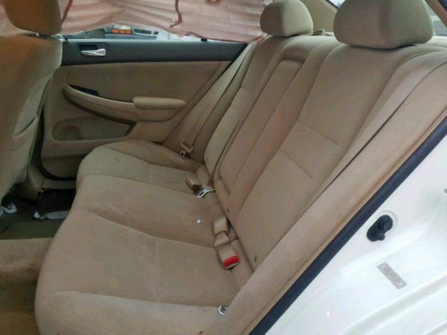 1HGCM56307A223919 - 2007 HONDA ACCORD SE WHITE photo 6