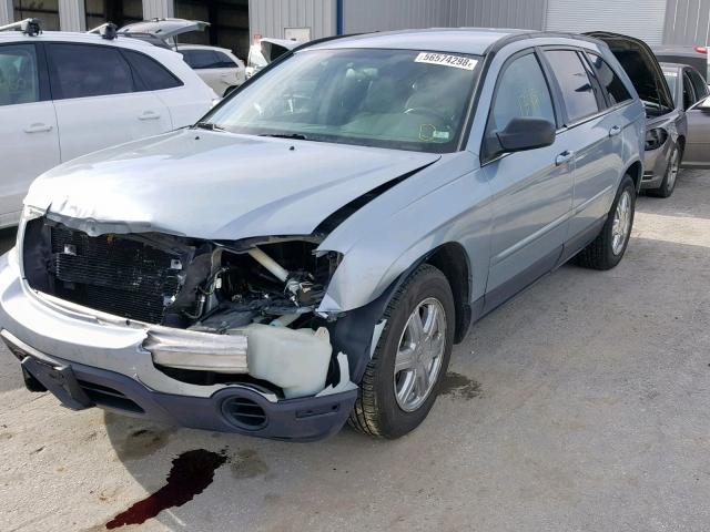 2C4GF68475R253191 - 2005 CHRYSLER PACIFICA T BLUE photo 2