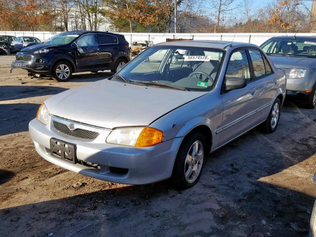 JM1BJ2235Y0261368 - 2000 MAZDA PROTEGE ES 灰色 照片 2