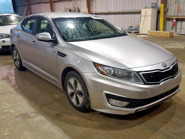 KNAGM4AD5D5043427 - 2013 KIA OPTIMA HYB SILVER photo 1