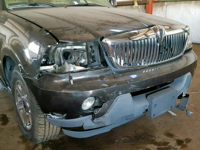 5LMEU68H05ZJ04166 - 2005 LINCOLN AVIATOR 棕色 照片 9