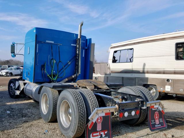 1XKDD49X4DJ368814 - 2013 KENWORTH CONSTRUCTI BLUE photo 3