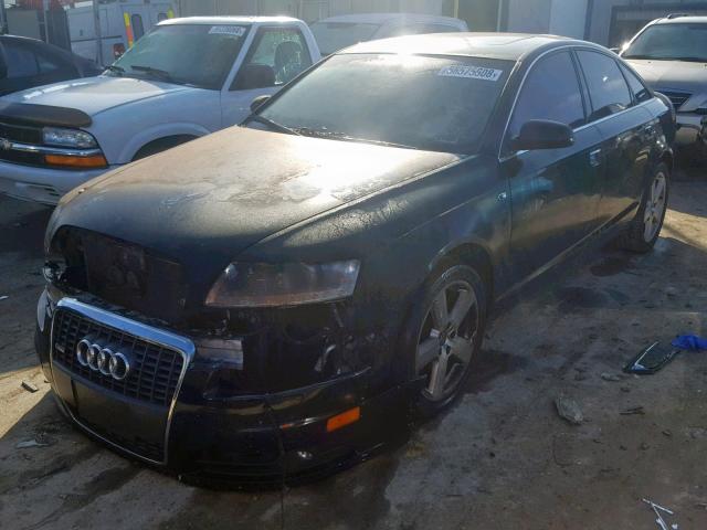 WAUDH74F88N013012 - 2008 AUDI A6 3.2 QUA BLACK photo 2