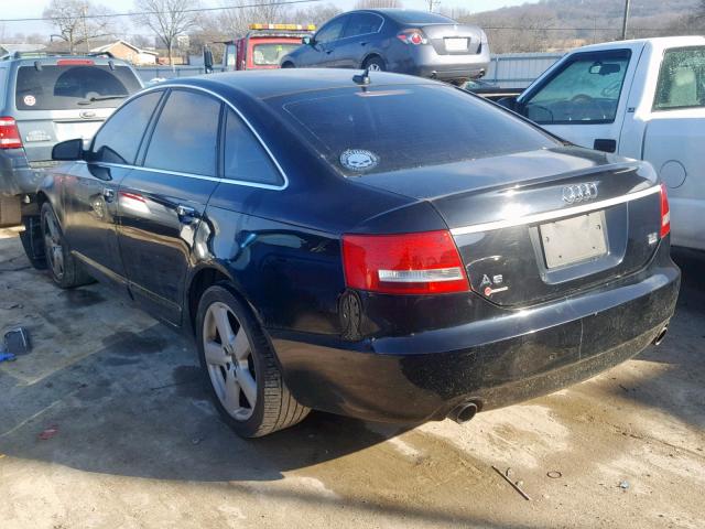 WAUDH74F88N013012 - 2008 AUDI A6 3.2 QUA BLACK photo 3