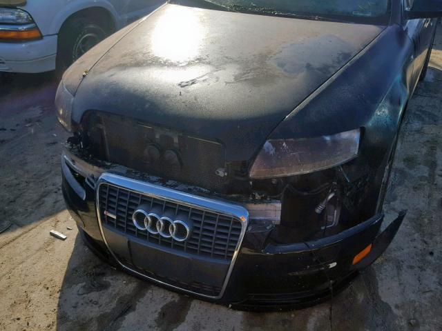 WAUDH74F88N013012 - 2008 AUDI A6 3.2 QUA BLACK photo 9