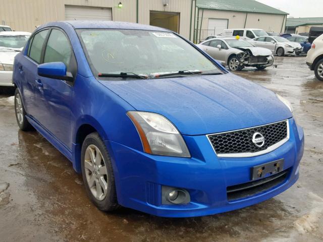 3N1AB6AP1CL738056 - 2012 NISSAN SENTRA 2.0 BLUE photo 1