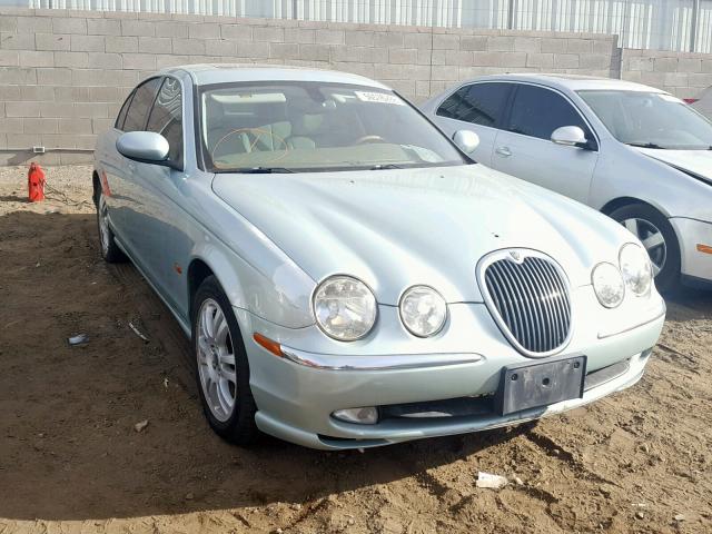 SAJEA01U23HM60420 - 2003 JAGUAR S-TYPE GREEN photo 1