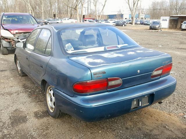 1Y1SK5368RZ087764 - 1994 GEO PRIZM BLUE photo 3