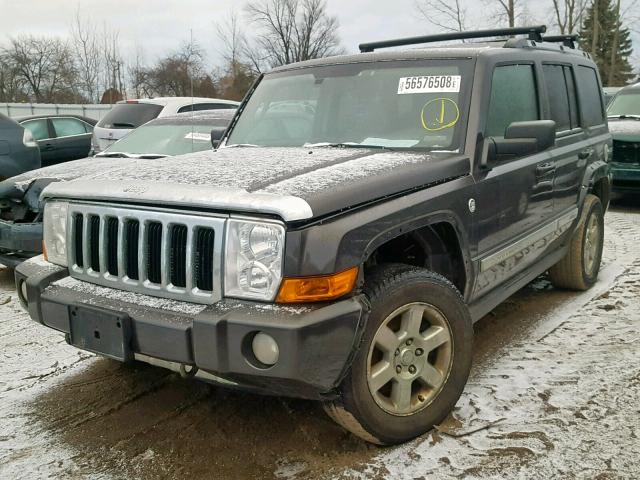 1J8HG58256C100600 - 2006 JEEP COMMANDER Yaşıl foto 2