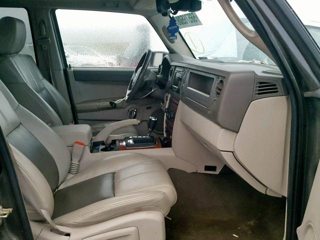 1J8HG58256C100600 - 2006 JEEP COMMANDER Yaşıl foto 5