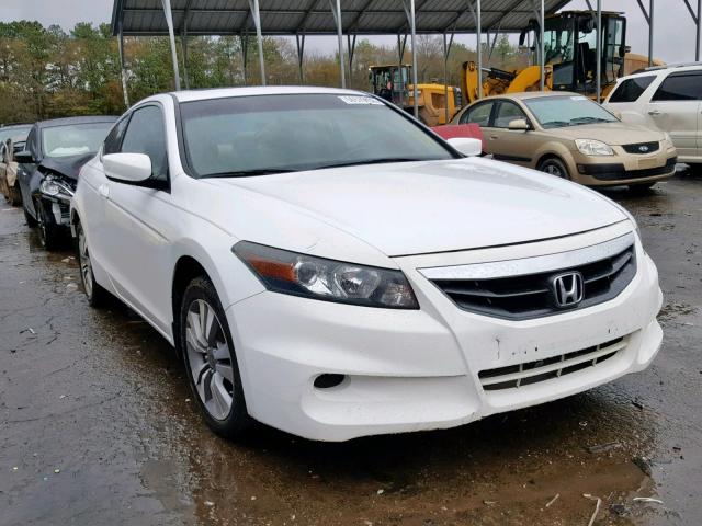 1HGCS1B85CA013259 - 2012 HONDA ACCORD EXL WHITE photo 1