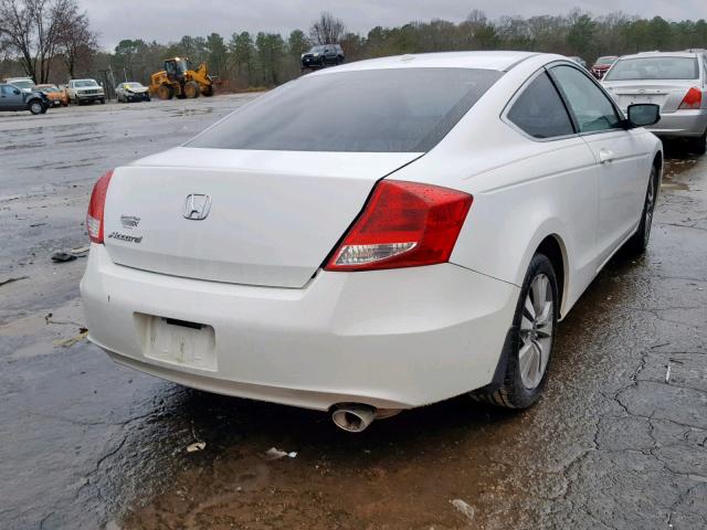 1HGCS1B85CA013259 - 2012 HONDA ACCORD EXL WHITE photo 4