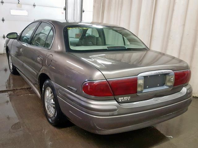 1G4HP54K72U277372 - 2002 BUICK LESABRE CU BROWN photo 3