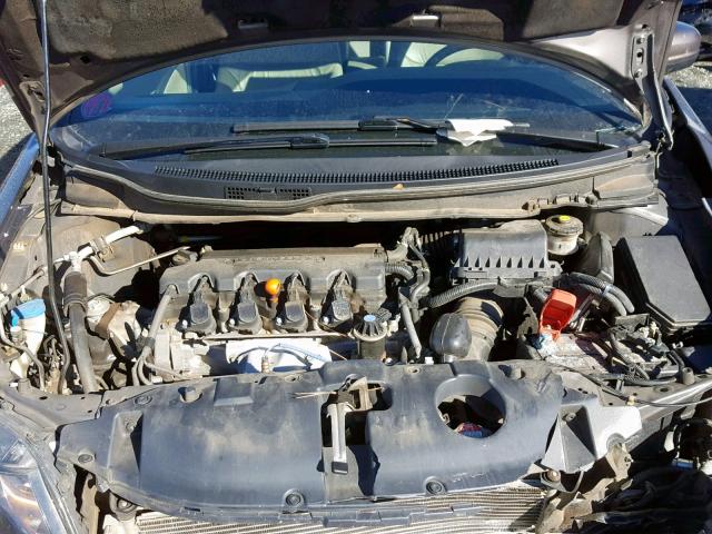 2HGFB2F91EH558045 - 2014 HONDA CIVIC EXL TAN photo 7