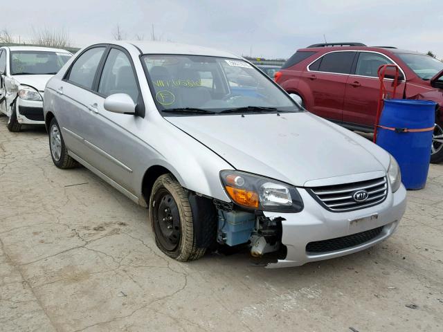 KNAFE222295658681 - 2009 KIA SPECTRA EX SILVER photo 1