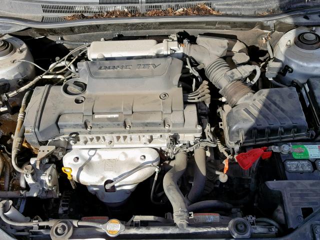 KNAFE222295658681 - 2009 KIA SPECTRA EX SILVER photo 7