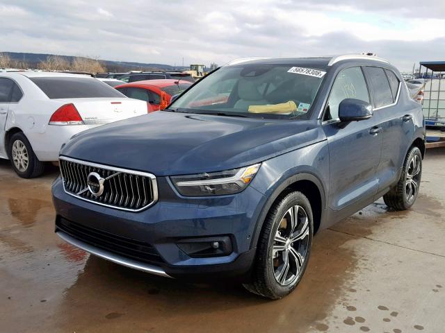 YV4AC2HLXK2072642 - 2019 VOLVO XC40 T4 GRAY photo 2