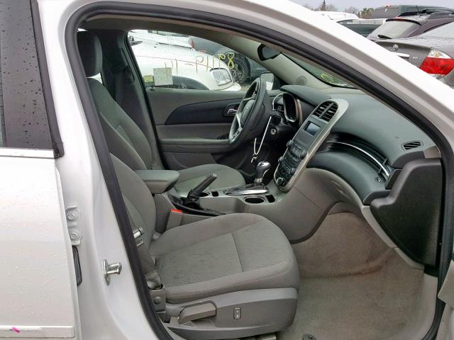 1G11B5SL2EF155407 - 2014 CHEVROLET MALIBU LS WHITE photo 5