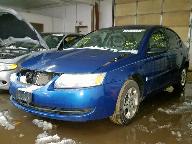 1G8AJ52F45Z138850 - 2005 SATURN ION LEVEL BLUE photo 2
