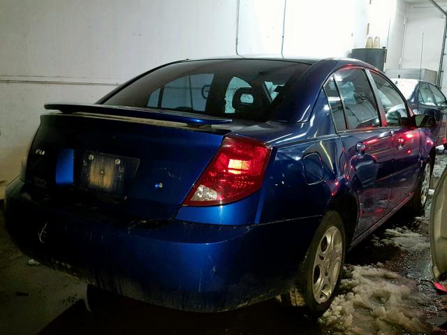 1G8AJ52F45Z138850 - 2005 SATURN ION LEVEL BLUE photo 4